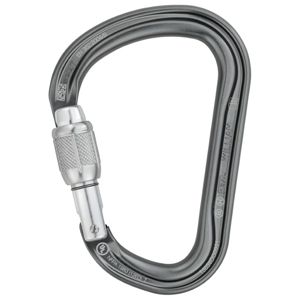 Petzl William - Screw-Lock Carabiner