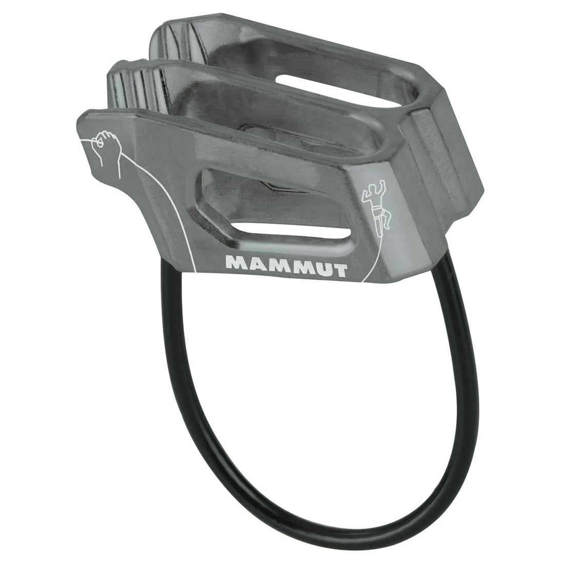 Mammut Crag Light Belay Device - Grey 0139