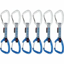 Mammut Crag Wire 10 Cm Indicator Quickdraw Set - Set Van 6 - Silver-ultramarine
