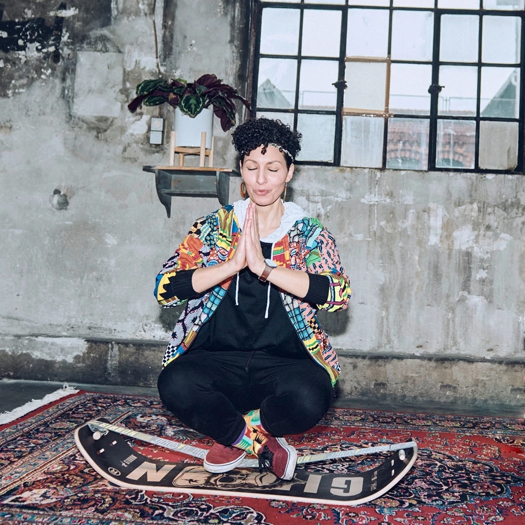 GIBBON Giboard Deck Slacklineboard - Roots Rocker - Brown - Afbeelding 5