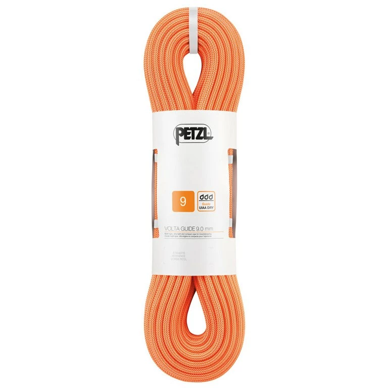 Petzl Volta Guide 9.0mm Touw - 60m - Oranje - Afbeelding 2