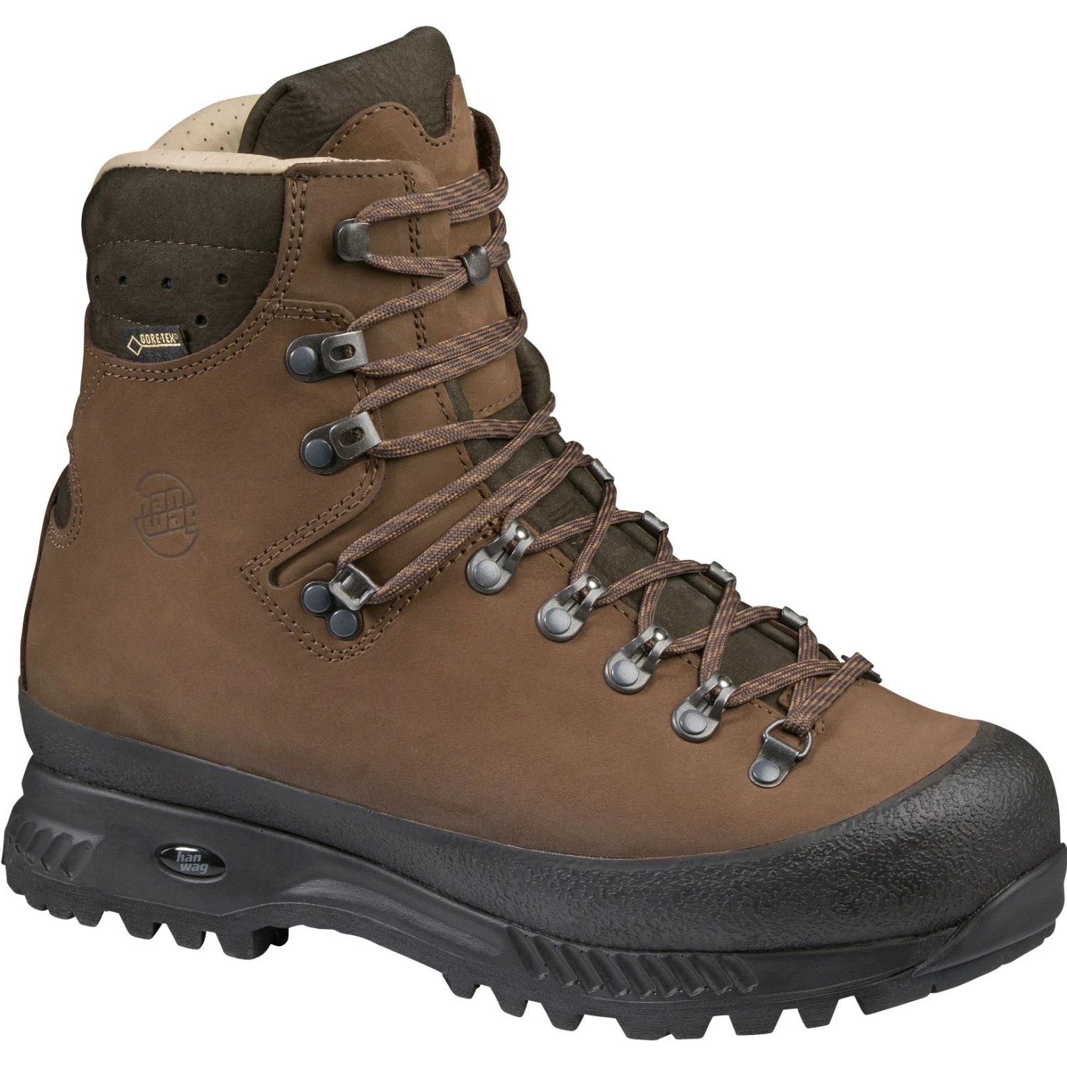 Hanwag Alaska Wide GTX Shoes - Brown Hanwag Alaska Wide GTX Shoes - Brown -Edelrid Shop 267998 00 d 536146