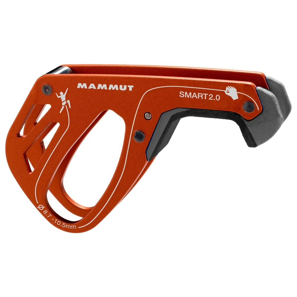Mammut Smart 2.0 Belay Device - Dark Orange
