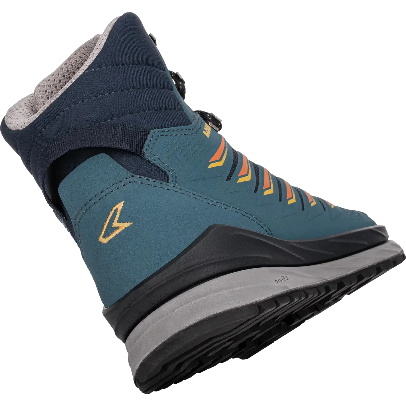 LOWA Axos GTX Mid Heren Schoenen - Steel Blue/orange - Afbeelding 5