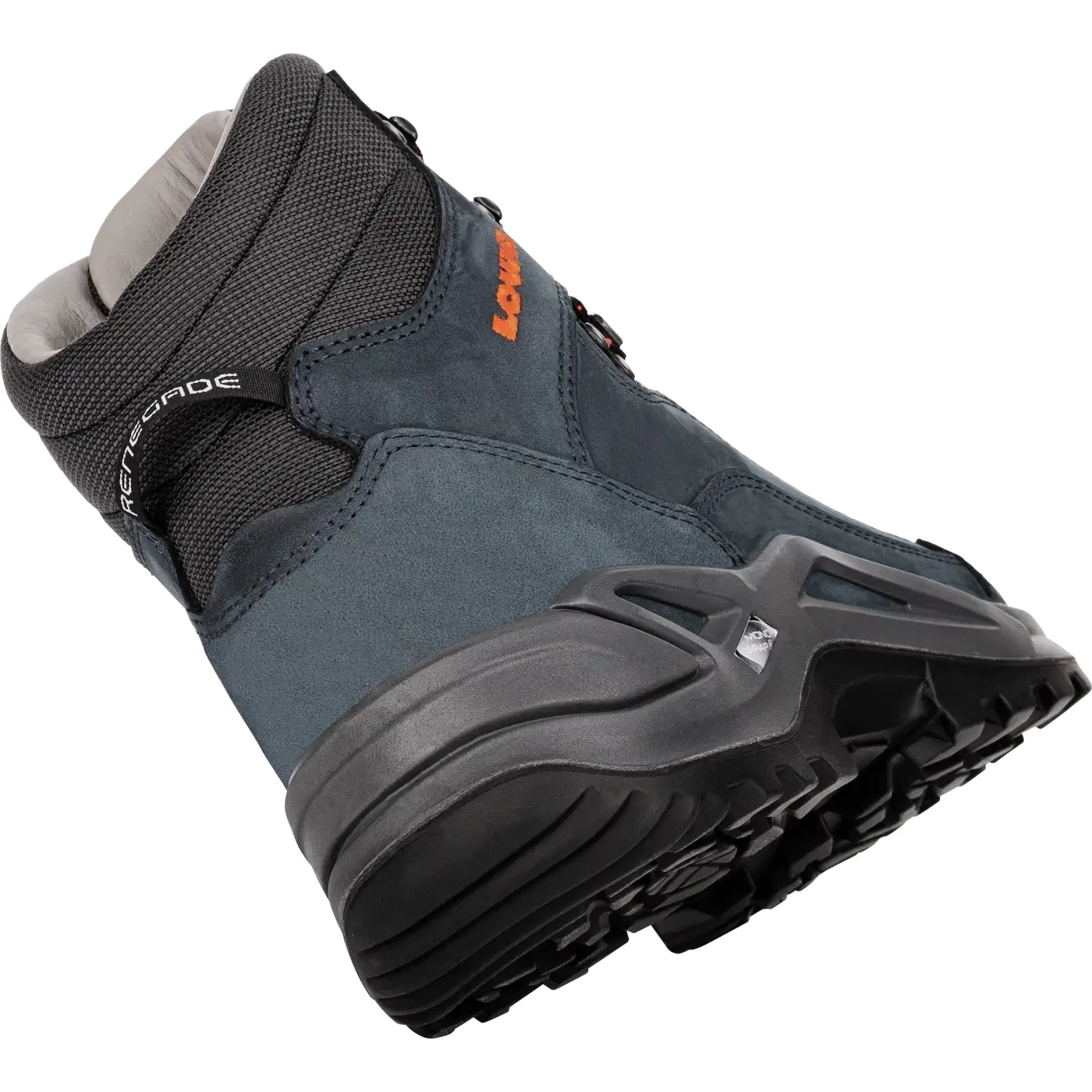 LOWA Renegade LL Mid Trekking Shoes - Dark Blue/orange - Afbeelding 5