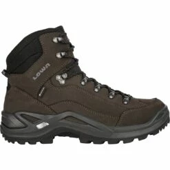 LOWA Renegade GTX Mid Heren Bergschoenen - Dark Brown/black