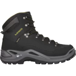 LOWA Renegade GTX Mid Heren Bergschoenen - Black/oliv