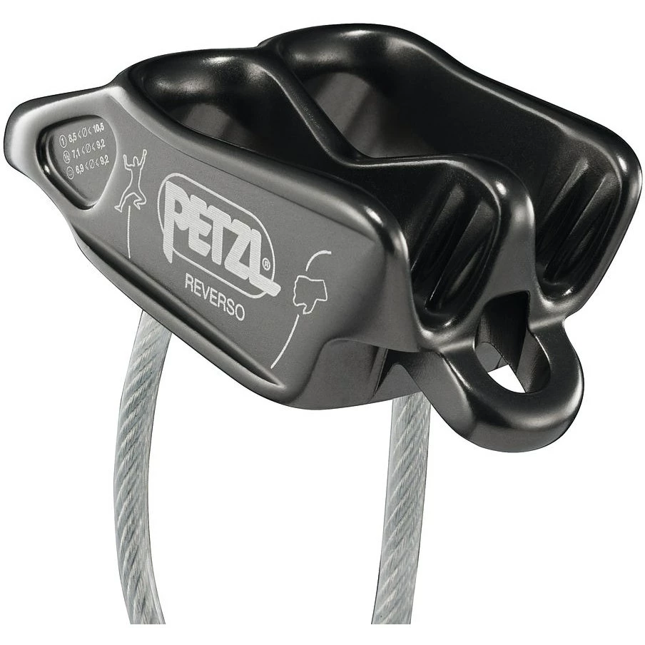 Petzl Reverso Belay/Rappel Device - Gray - Afbeelding 3