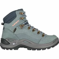 LOWA Renegade GTX Mid Dames Bergschoenen - Iceblue/salmon