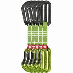 Ocun OcĂșn Falcon QD Zoom PA 15/22mm - Quickdraw Set - Set Van 5 - Groen