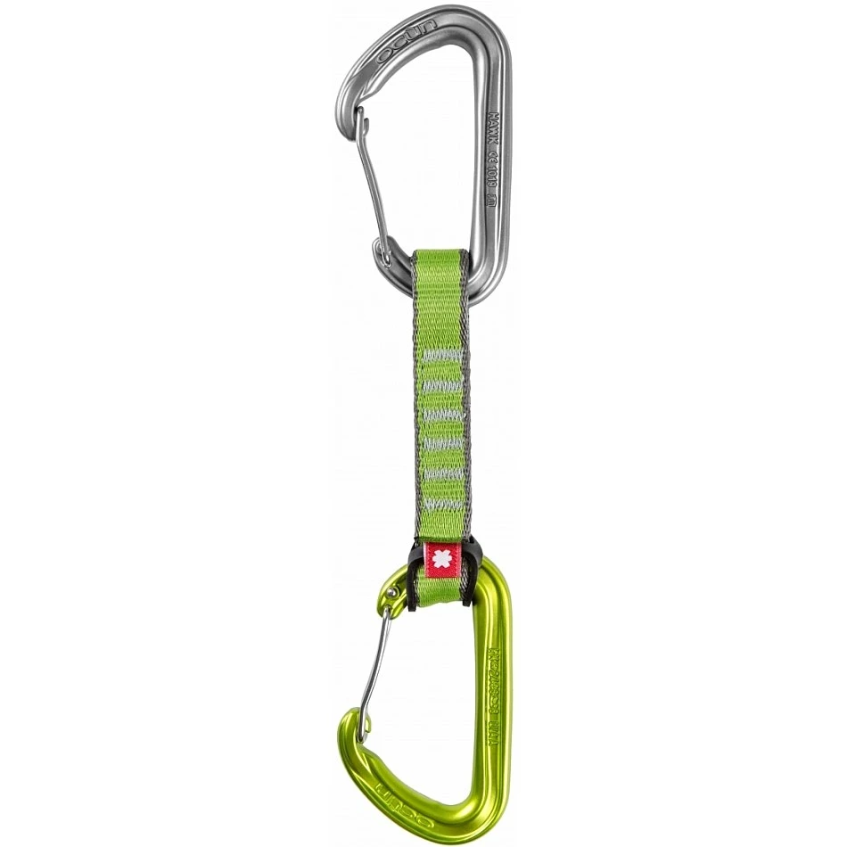 Ocún Hawk QD Wire PA 16 mm Quickdraw - Set van 5 - groen Ocun Ocún Hawk QD Wire PA 16 Mm Quickdraw - Set Van 5 - Groen -Edelrid Shop 333412 01 d 701882