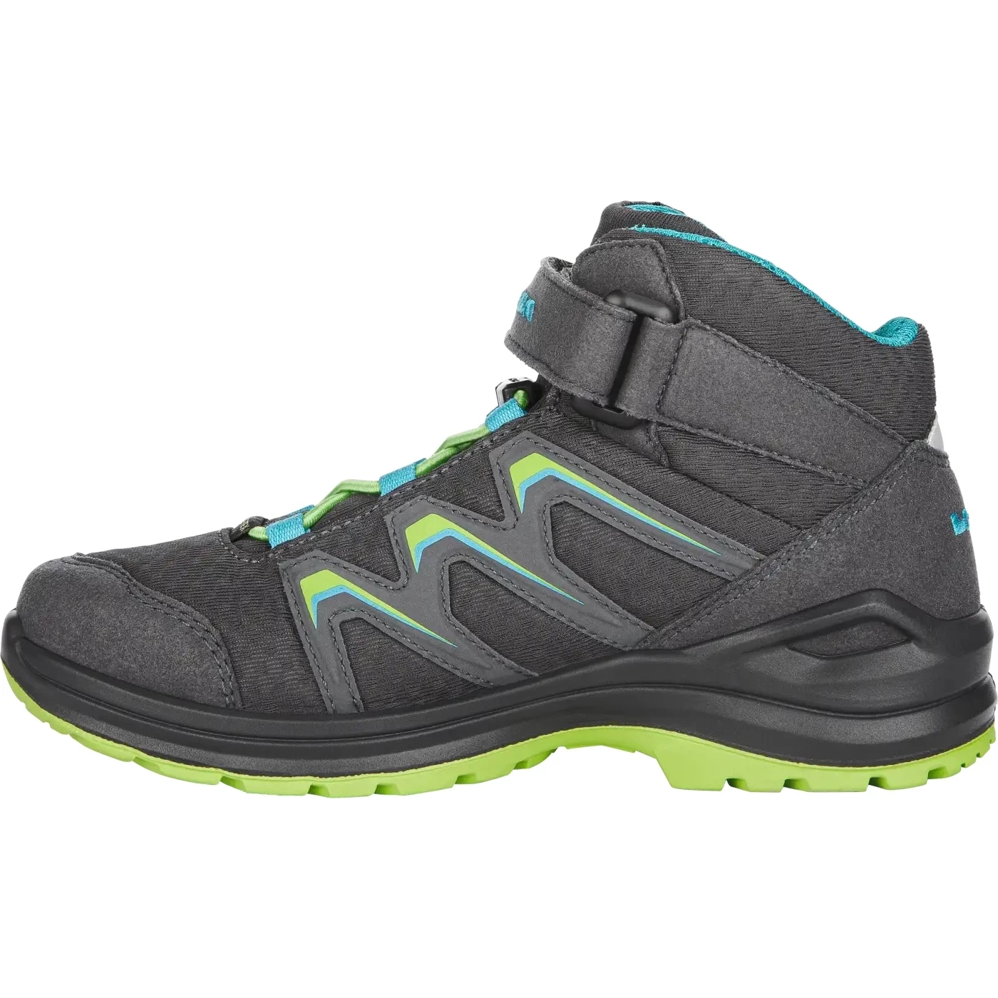 LOWA Maddox GTX Mid Junior Kinderschoenen - Graphite/lime (Size 36-40) - Afbeelding 4