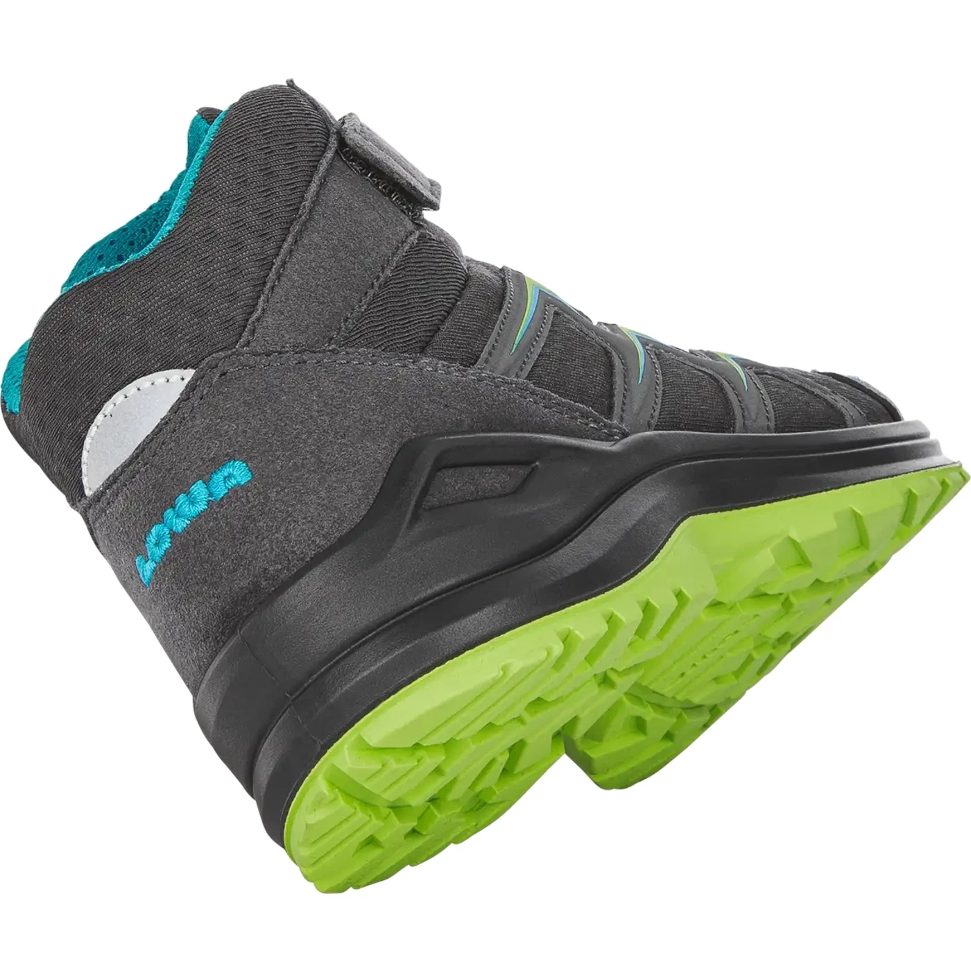 LOWA Maddox GTX Mid Junior Kinderschoenen - Graphite/lime (Size 36-40) - Afbeelding 5