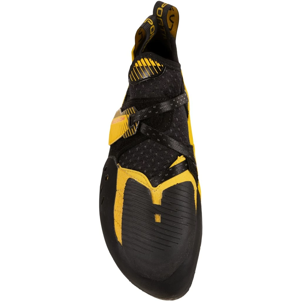 La Sportiva Solution Comp Klimschoenen - Zwart/Geel - Afbeelding 2