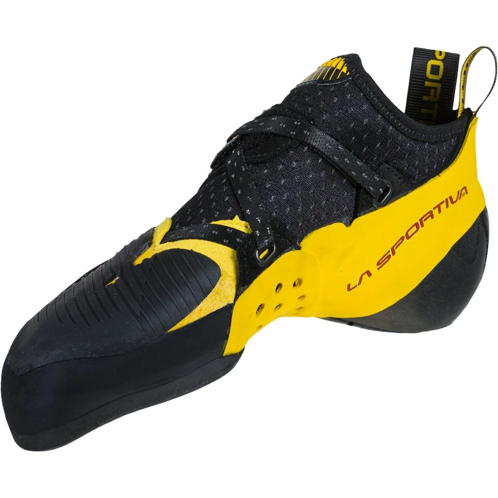 La Sportiva Solution Comp Klimschoenen - Zwart/Geel - Afbeelding 4