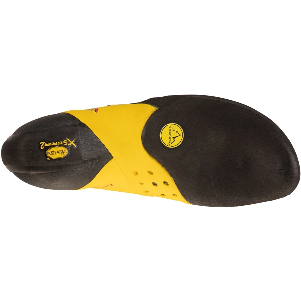La Sportiva Solution Comp Klimschoenen - Zwart/Geel - Afbeelding 6