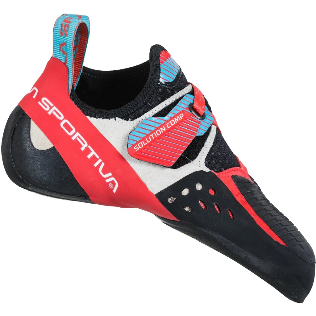 La Sportiva Solution Comp Klimschoenen Dames - Hibiscus/Malibu Blue La Sportiva Solution Comp Klimschoenen Dames - Hibiscus/Malibu Blue -Edelrid Shop 368396 00 d 795029