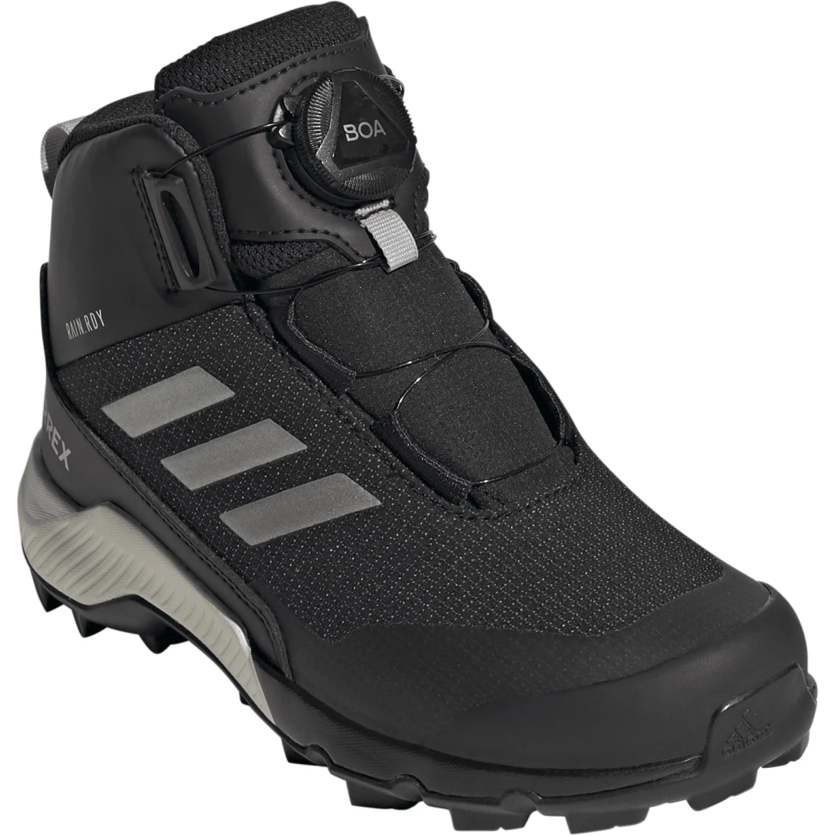 adidas TERREX Winter Mid BOA RAIN.RDY Wandelschoenen Kinderen - core black/silver metal/core black IF7493 Adidas TERREX Winter Mid BOA RAIN.RDY Wandelschoenen Kinderen - Core Black/silver Metal/core Black IF7493 -Edelrid Shop adidas kids terrex winter mid boa r rdy hiking shoes core black silver metal core black if7493 4 1522286