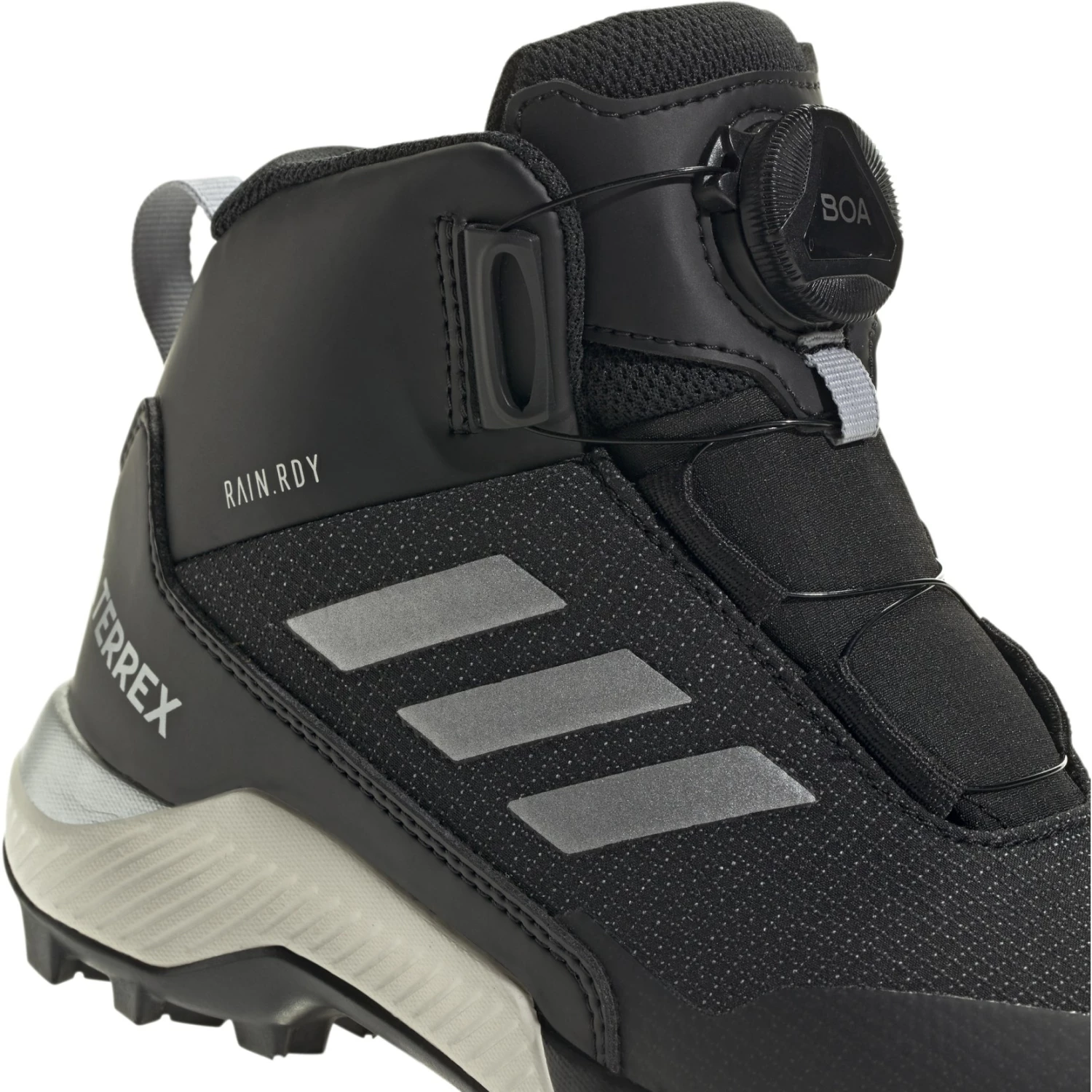 adidas TERREX Winter Mid BOA RAIN.RDY Wandelschoenen Kinderen - core black/silver metal/core black IF7493 Adidas TERREX Winter Mid BOA RAIN.RDY Wandelschoenen Kinderen - Core Black/silver Metal/core Black IF7493 -Edelrid Shop adidas kids terrex winter mid boa r rdy hiking shoes core black silver metal core black if7493 6 1522284
