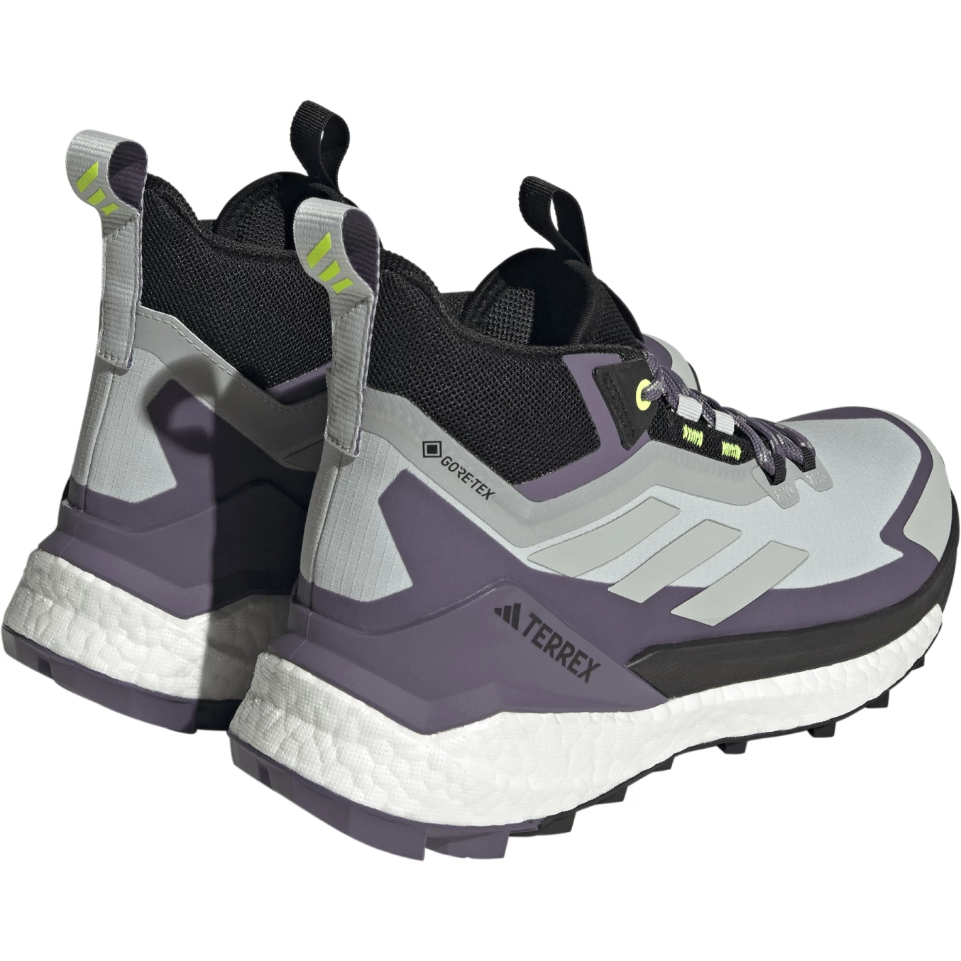 Adidas TERREX Free Hiker 2 GORE-TEX Wandelschoenen Dames - Wonder Silver/wonder Silver/lucid Lemon IF4926 - Afbeelding 4