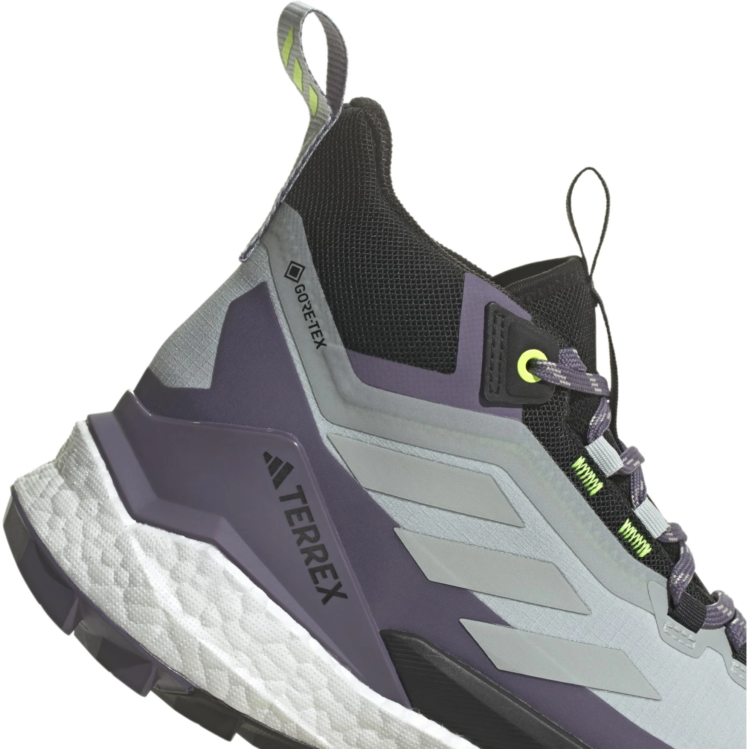 Adidas TERREX Free Hiker 2 GORE-TEX Wandelschoenen Dames - Wonder Silver/wonder Silver/lucid Lemon IF4926 - Afbeelding 8