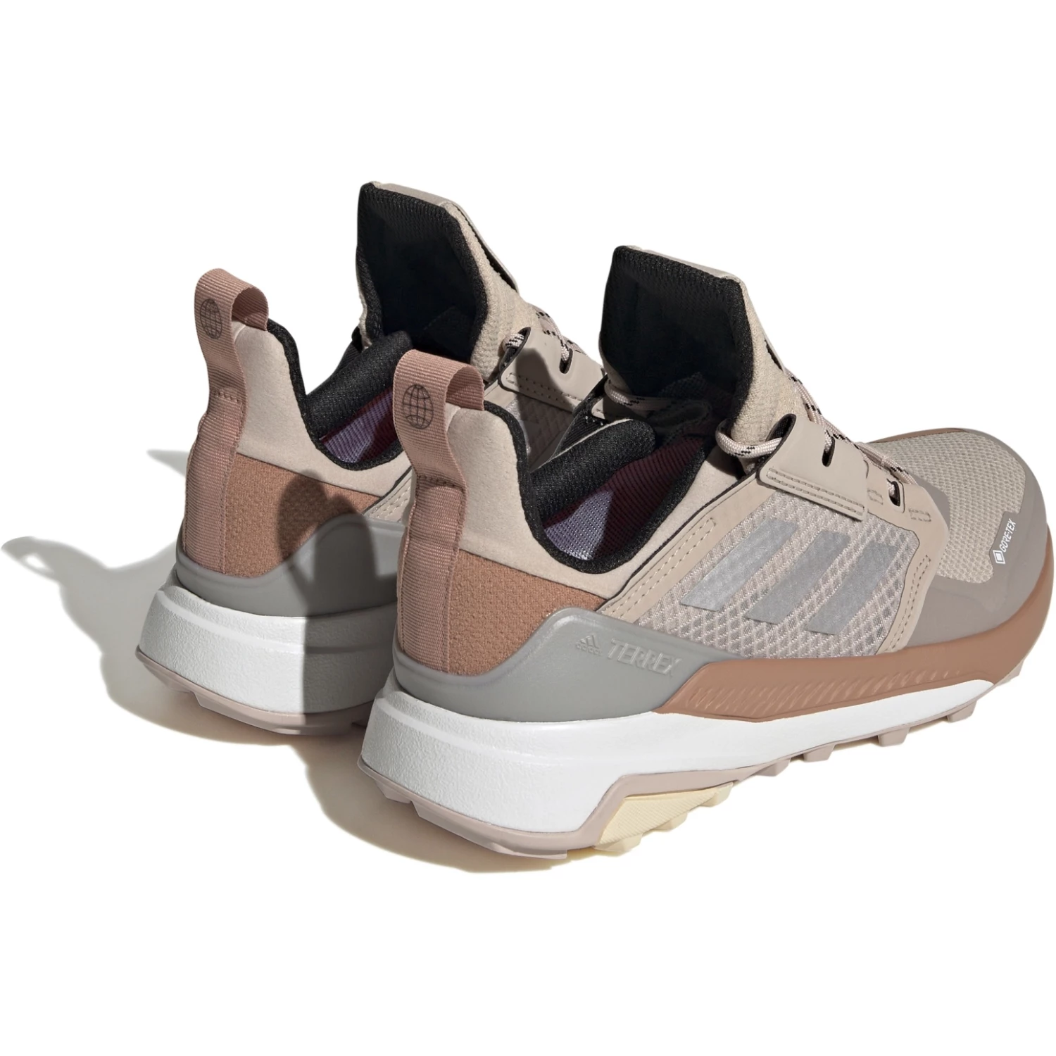Adidas TERREX Trailmaker GORE-TEX Wandelschoenen Dames - Wonder Taupe/taupe Metal/Impact Orange HP2081 - Afbeelding 4