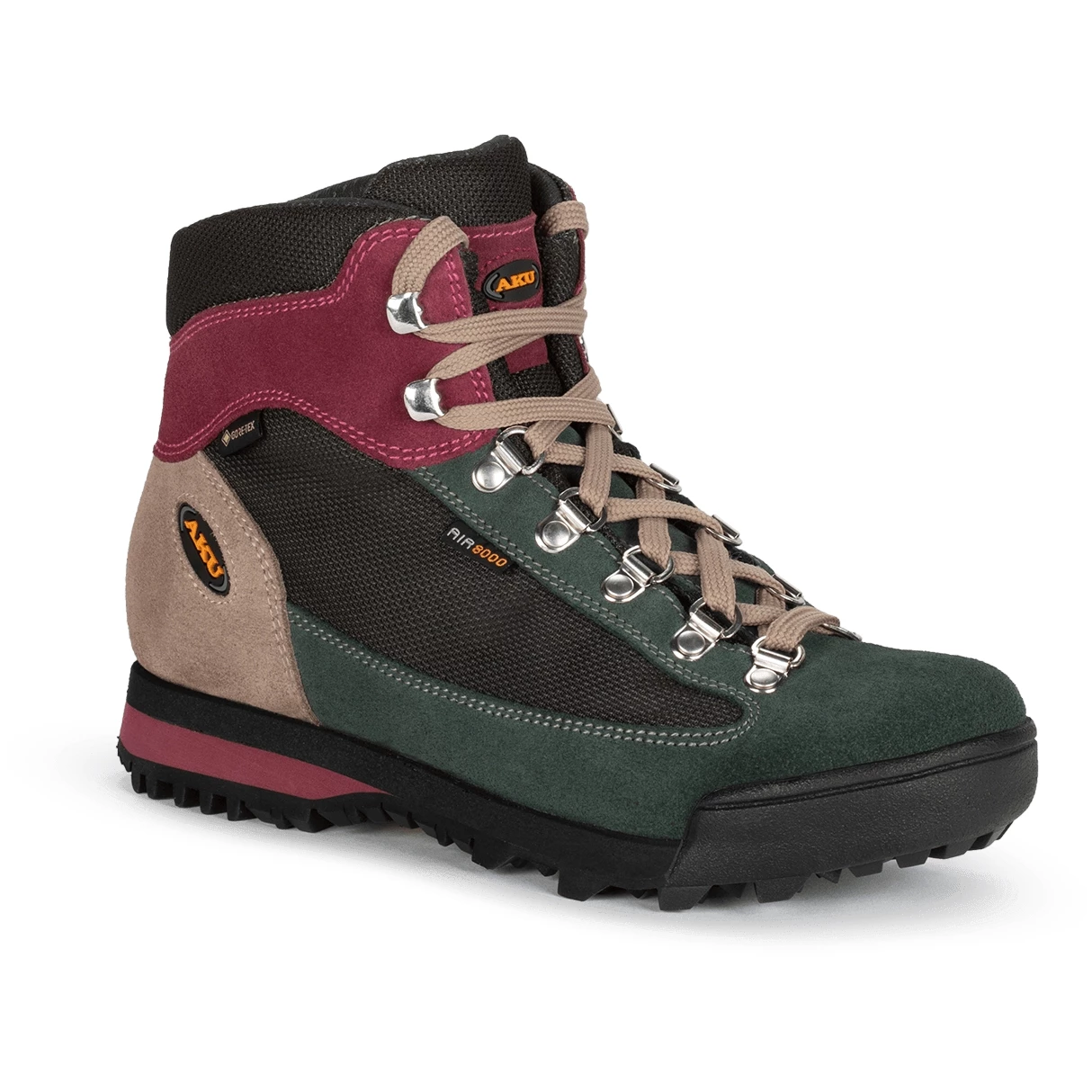 AKU Ultra Light Original GTX Damesschoenen - Anthracite/Green
