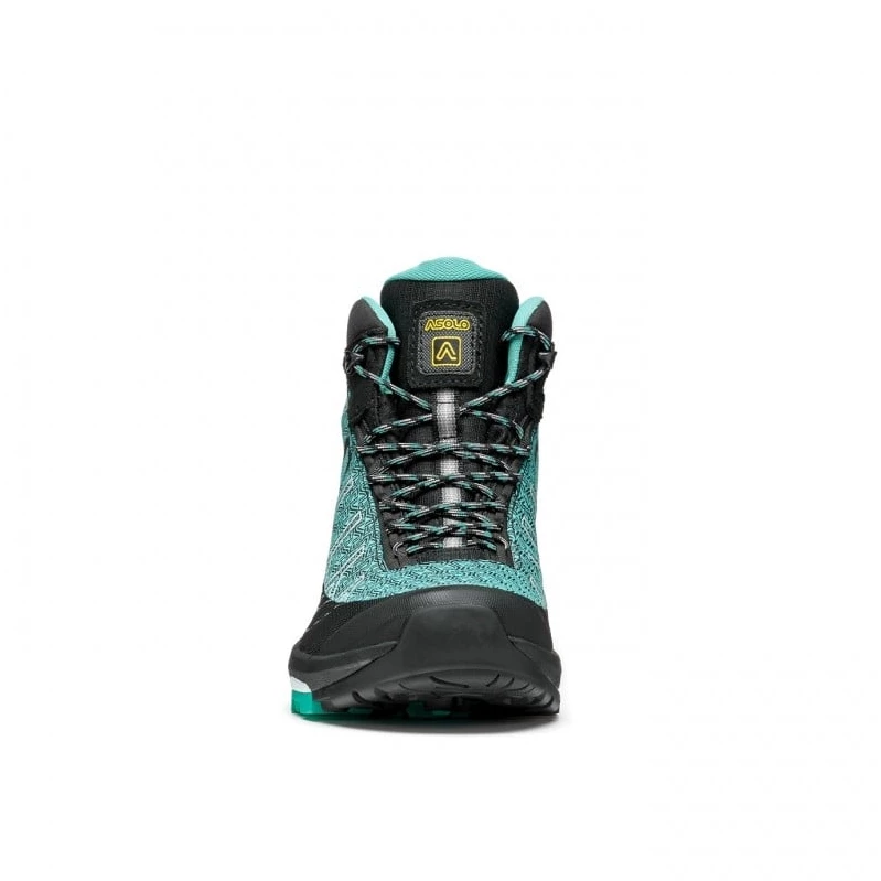 Asolo Falcon Evo Jacquard GV Dames Wandelboots - Zwart/aqua Green - Afbeelding 2