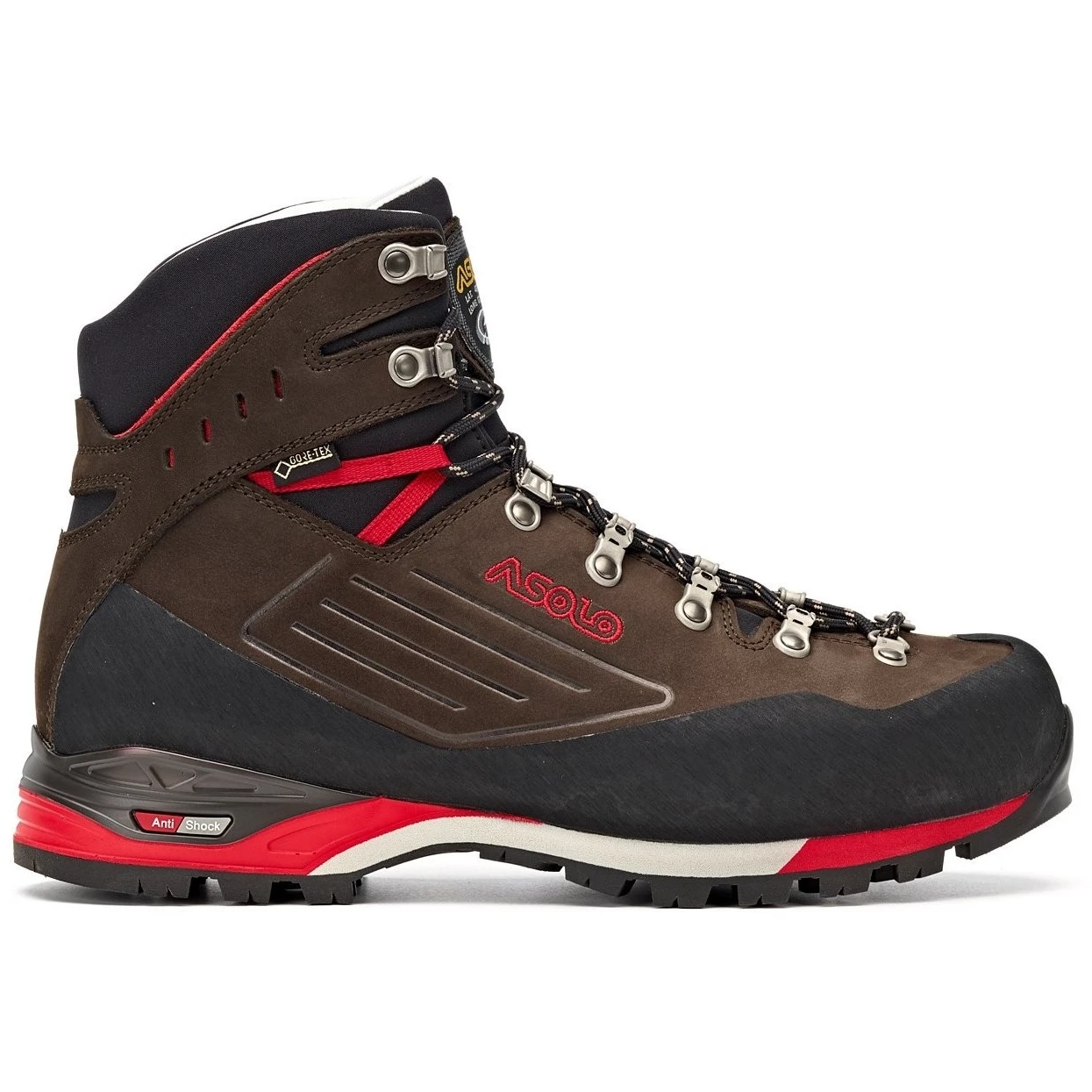 Asolo Superior GV Schoenen - Dark Brown/red - Afbeelding 7