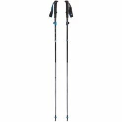 Black Diamond Distance FLZ Trekking / Running Poles - Pewter