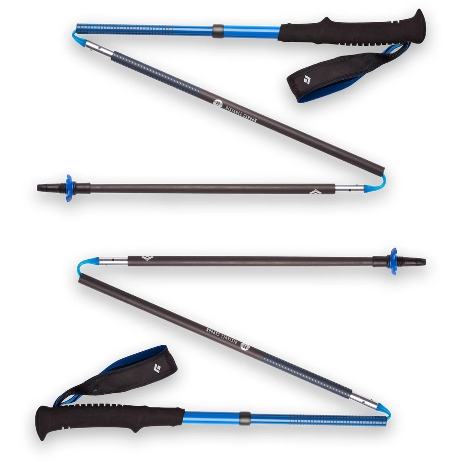 Black Diamond Distance Carbon Z Trekkingstokken (Paar) - Ultra Blue - Afbeelding 2