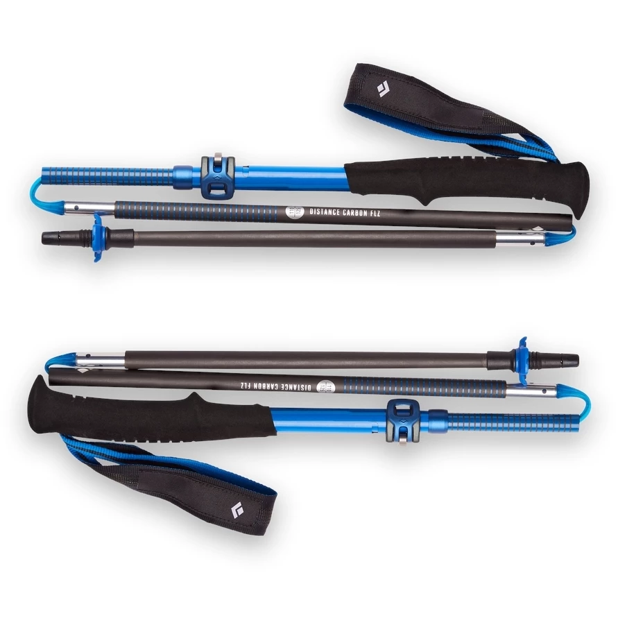 Black Diamond Distance Carbon FLZ Trekkingstokken (Paar) - Ultra Blue - Afbeelding 3