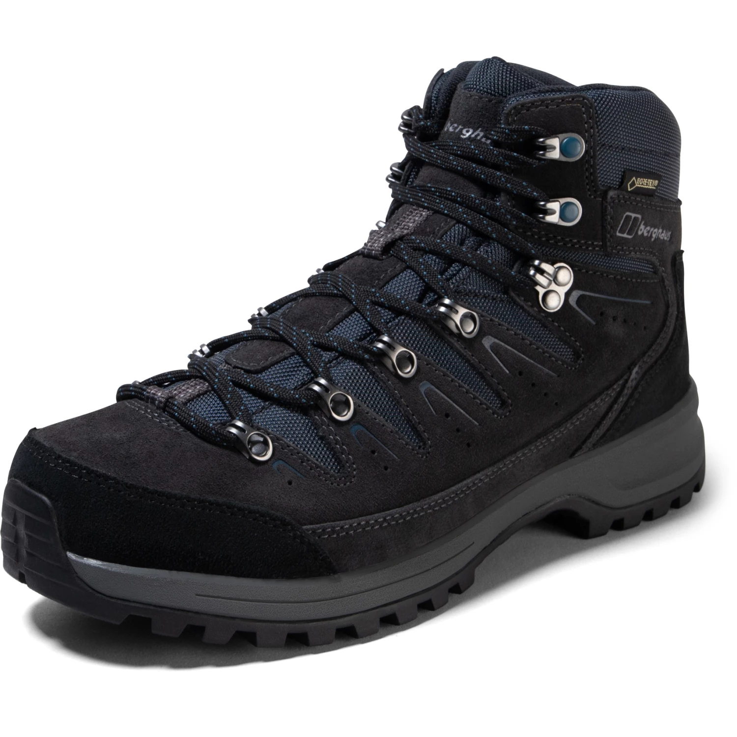 Berghaus Explorer Trek GTX Tech Wandelschoenen Heren - Carbon/Blauw - Afbeelding 2