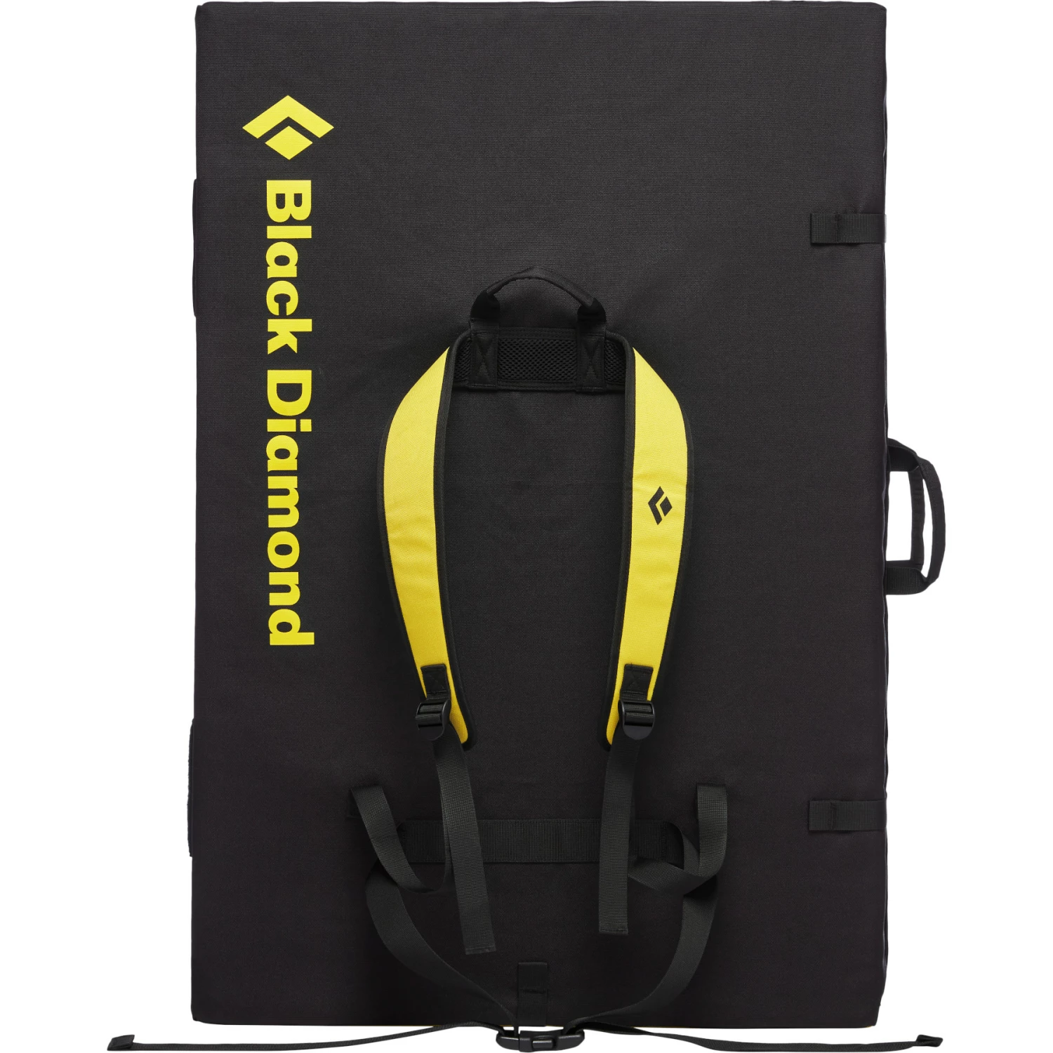 Black Diamond Circuit Crash Pad - Black-Lemon Grass - Afbeelding 3