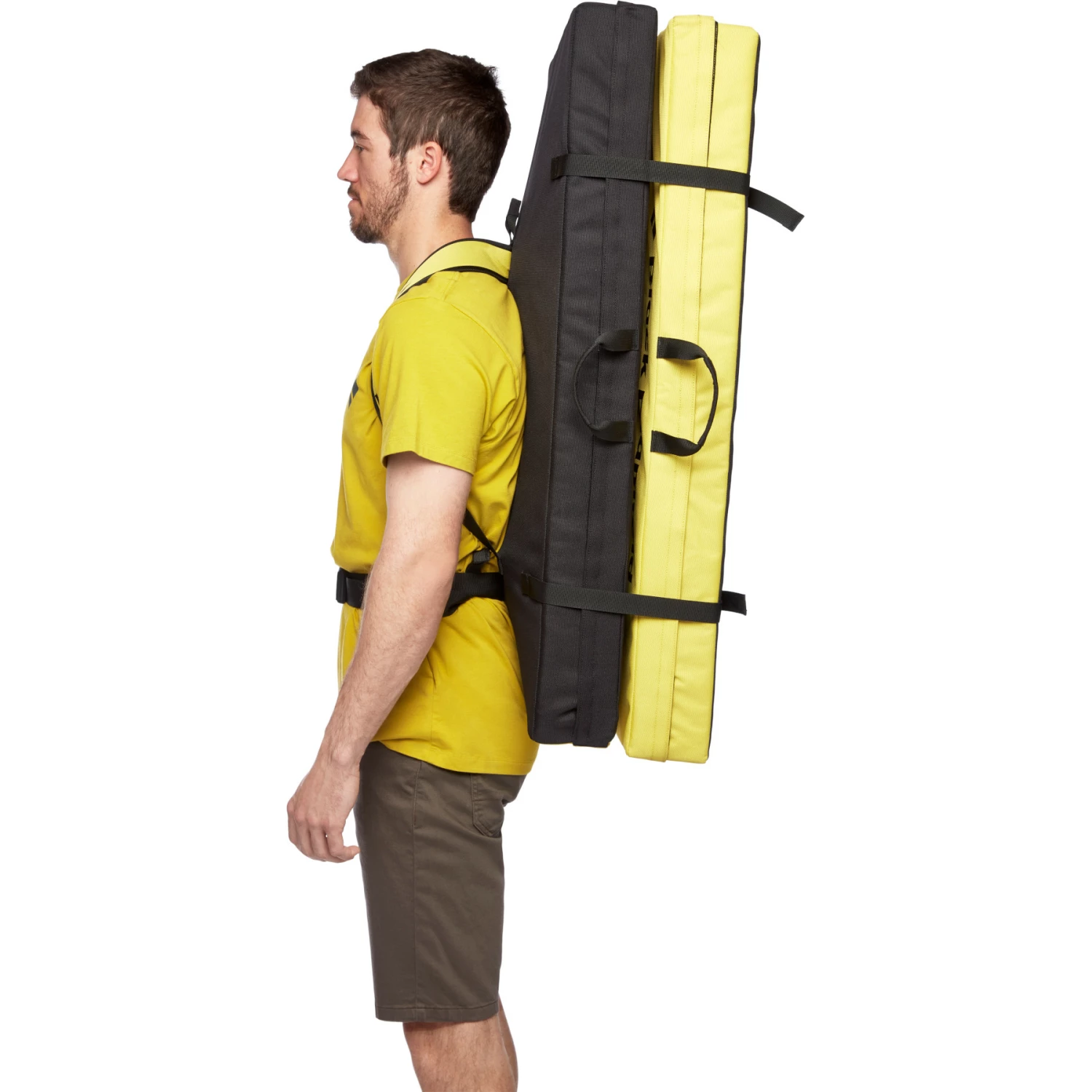 Black Diamond Circuit Crash Pad - Black-Lemon Grass - Afbeelding 6