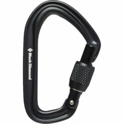 Black Diamond HotForge Screwgate Carabiner - Black