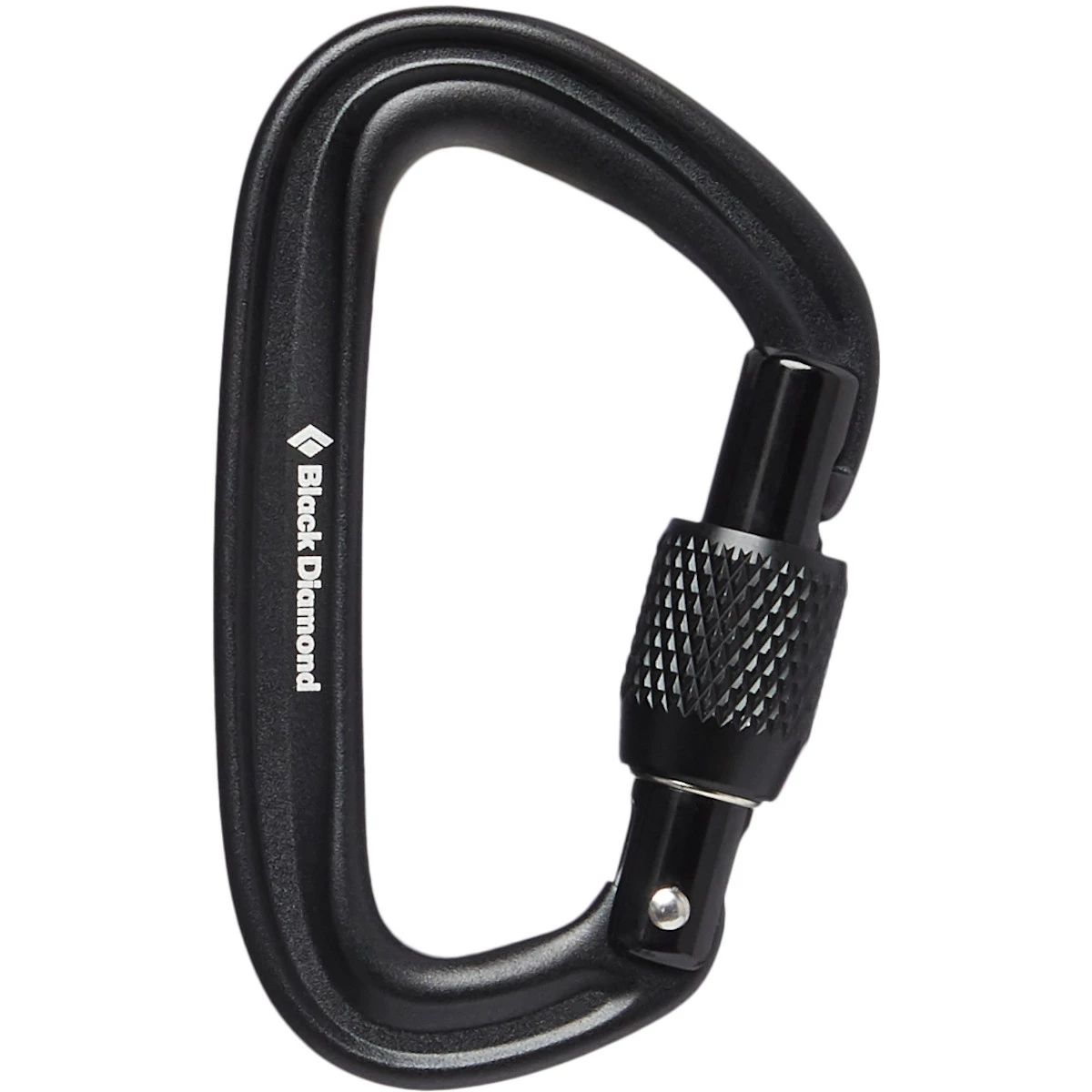 Black Diamond LiteForge Screwgate Carabiner - Black