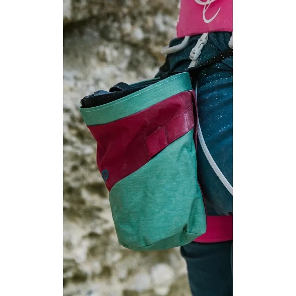 Edelrid Pofzak - Chalk Bag Splitter Twist - Salsa - Afbeelding 2