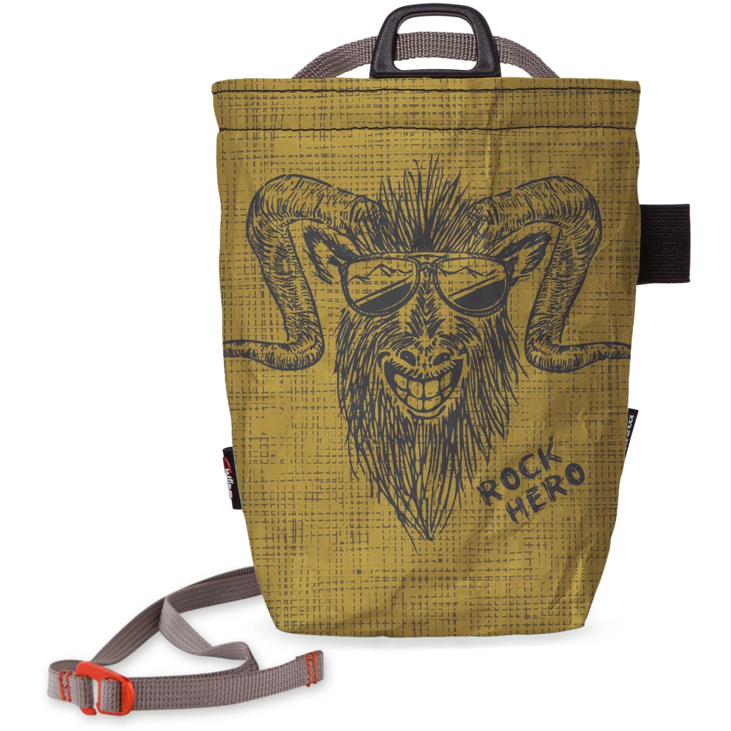 Chillaz Rock Hero Chalkbag - Dark Gold