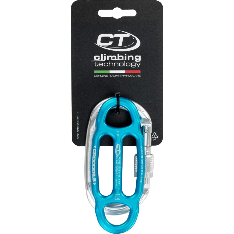 Climbing Technology Crocodile Kit Device - light blue Climbing Technology Crocodile Kit Device - Light Blue -Edelrid Shop climbing technologies crocodile kit 2k643 blue a 1027582