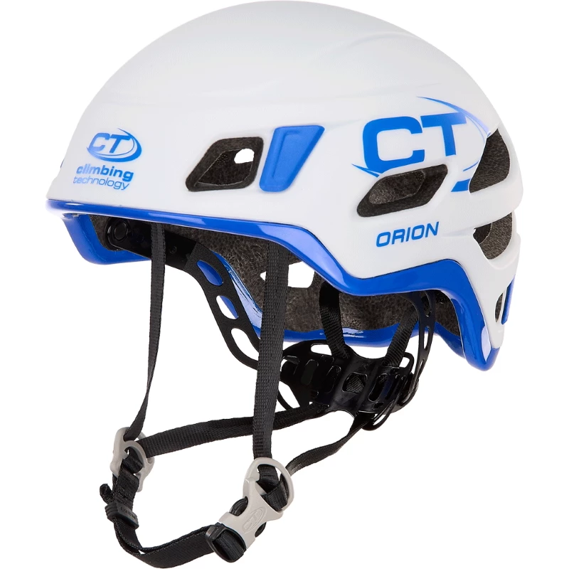 Climbing Technology Orion Climbing Helmet - white/matt blue Climbing Technology Orion Climbing Helmet - White/matt Blue -Edelrid Shop climbing technologies orion 6x94200 blue a 1026290