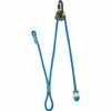 Climbing Technology Tuner-Y Adjustable Lanyard + Ovx Carabiner - Blue