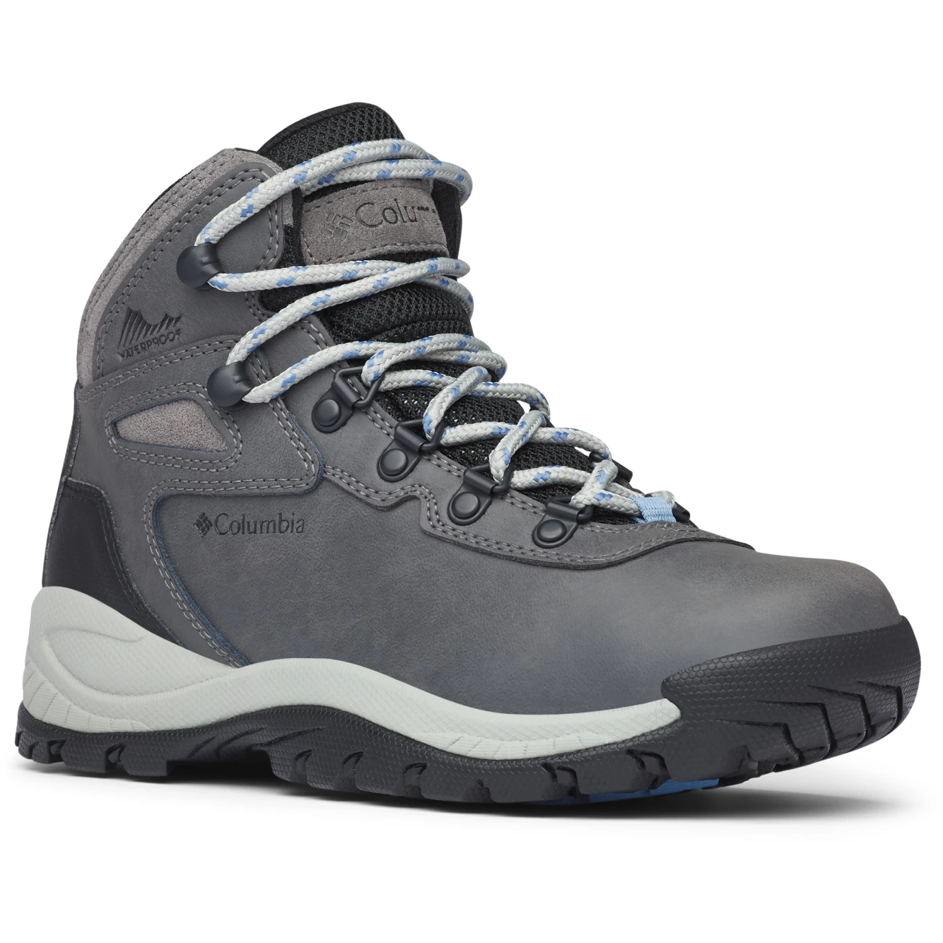 Columbia Newton Ridge Plus Wandelschoenen Dames - Quarry/Cool Wave