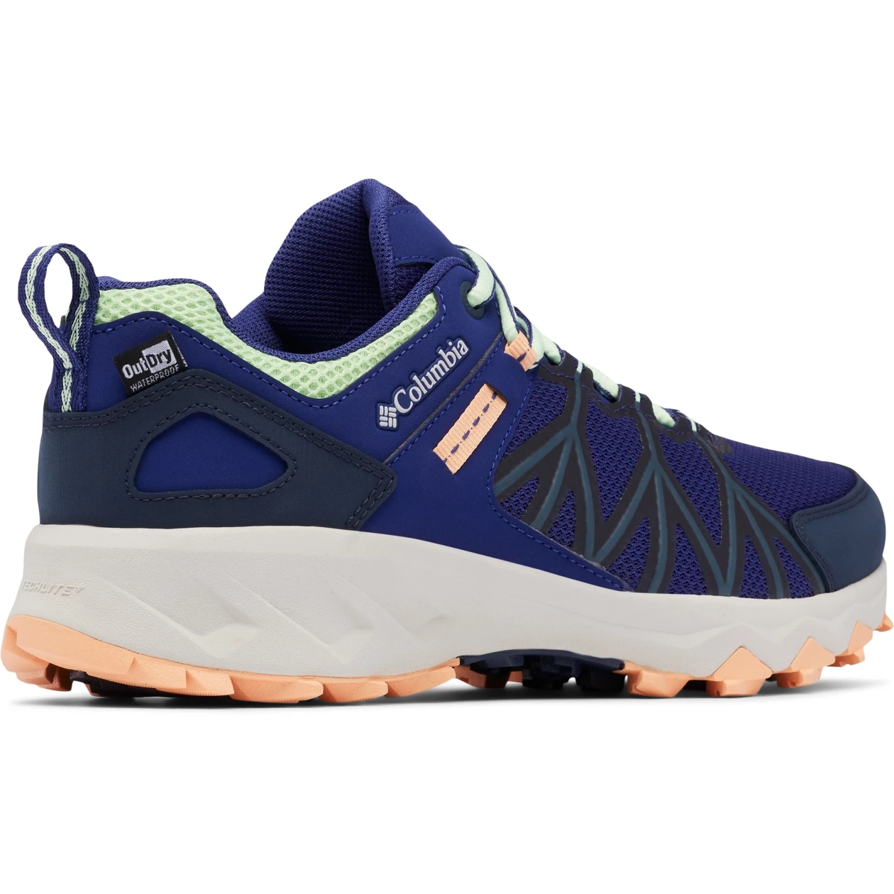 Columbia Peakfreak II Outdry Wandelschoenen Dames - Dark Sapphire, Key West - Afbeelding 4