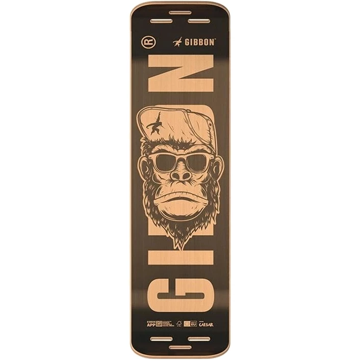 GIBBON Giboard Deck Slacklineboard - Caesar - Black