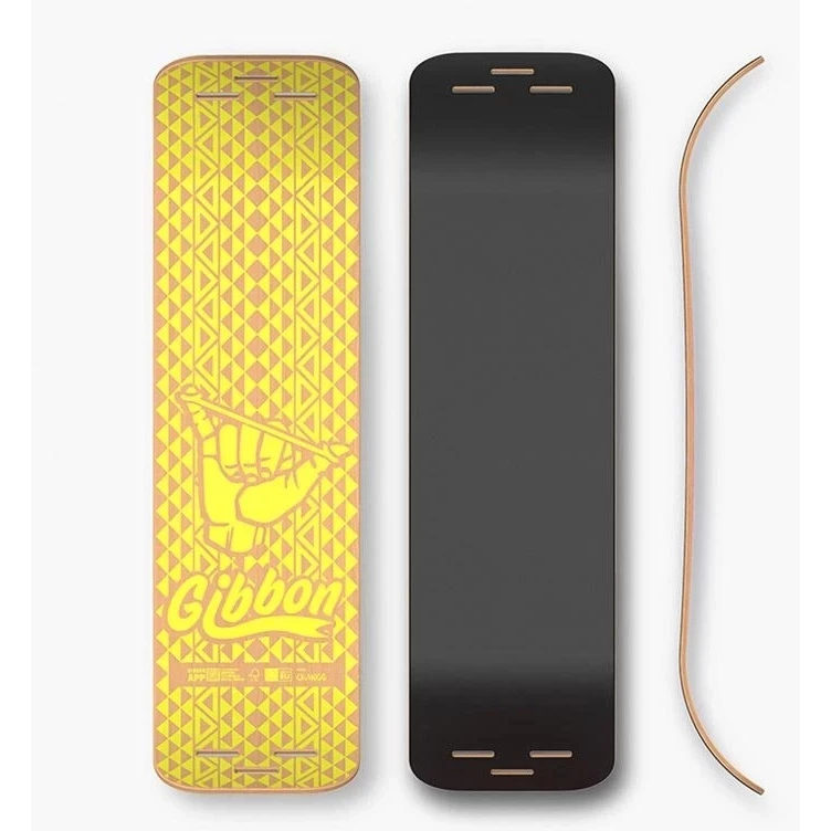 GIBBON Giboard Deck Slacklineboard - Chango - Yellow - Afbeelding 3