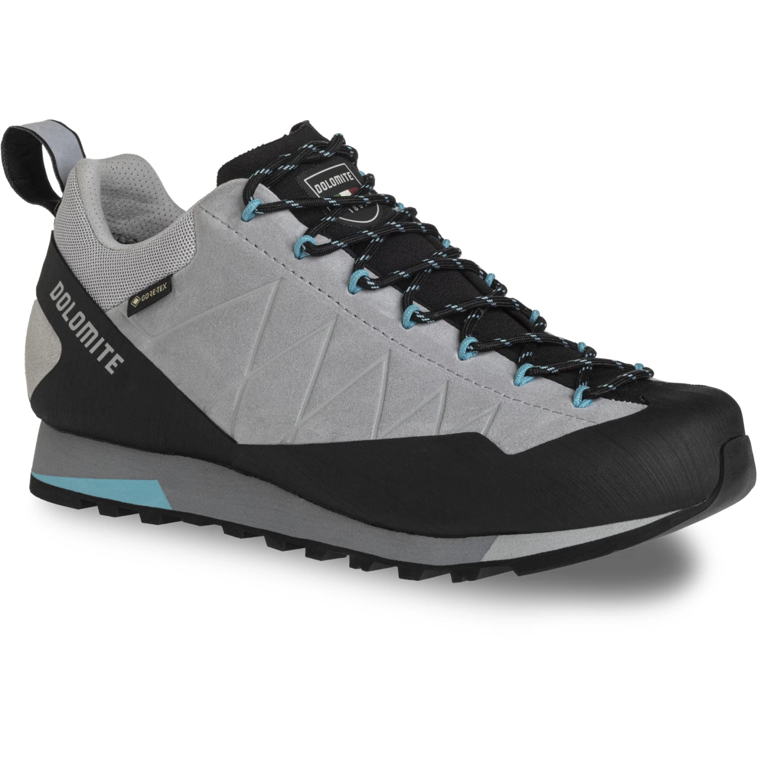 Dolomite Crodarossa Low GTX Women's Approach Shoes - Aluminium Grey/capri Blue