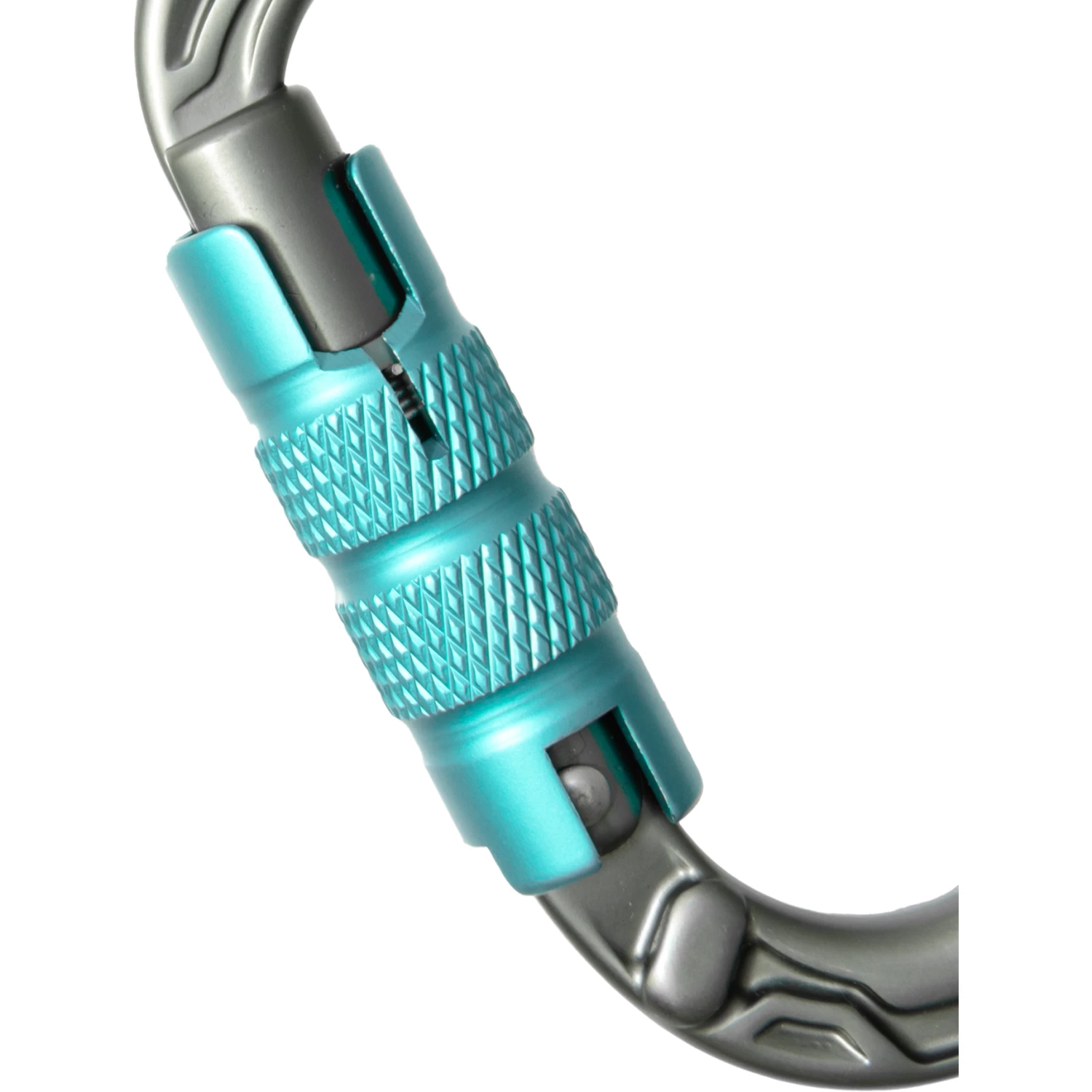 Edelrid HMS Bulletproof Triple II Carabiner - Slate - Afbeelding 2