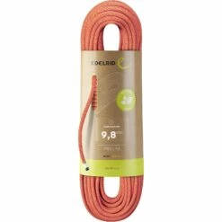 Edelrid Heron Eco Dry 9,8mm Touw - 50m - Fire