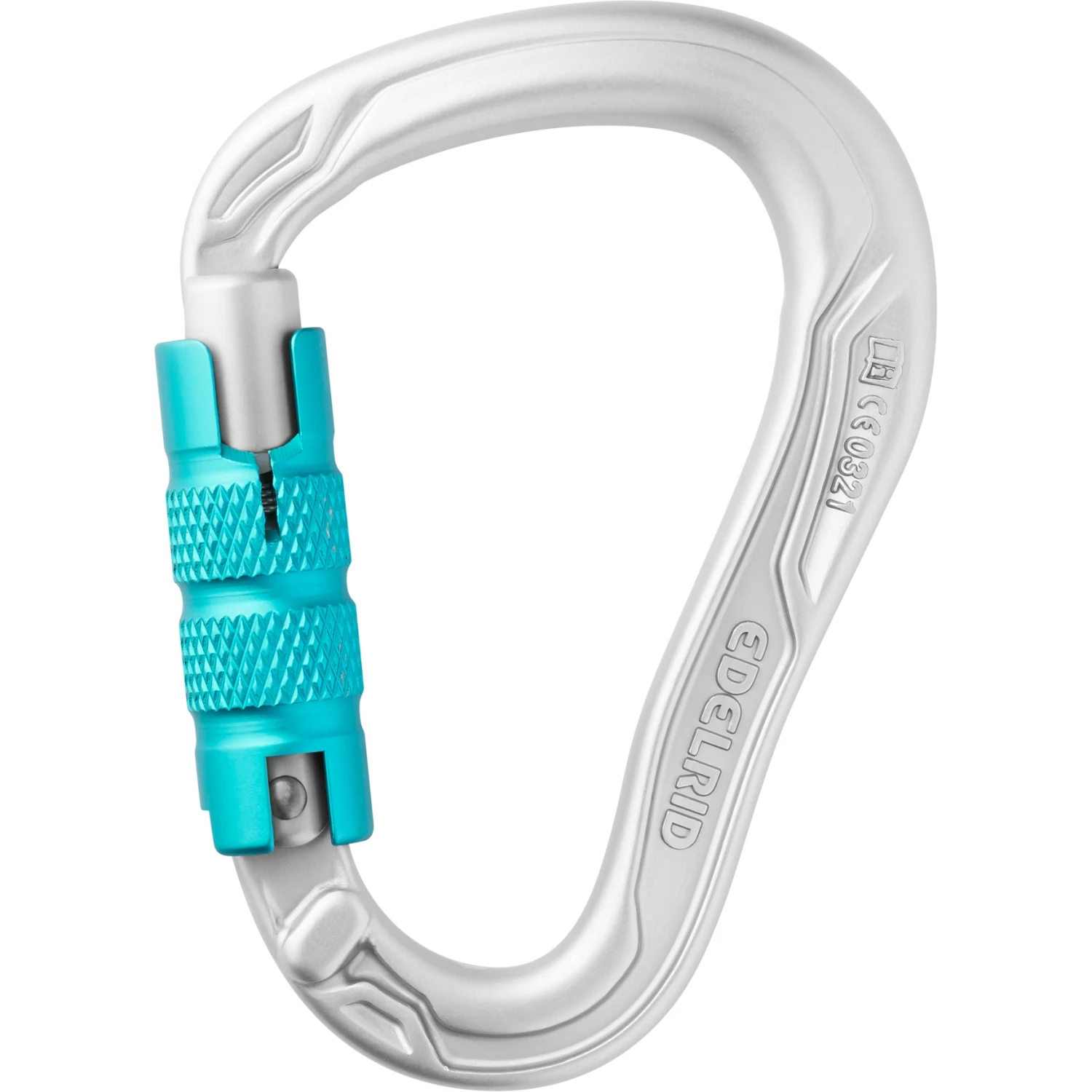Edelrid HMS Bullet Triple II Carabiner - Silver